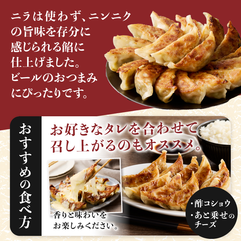 紫蘇餃子(30個)とニンニクのスタミナ餃子(30個) [sf001-224]