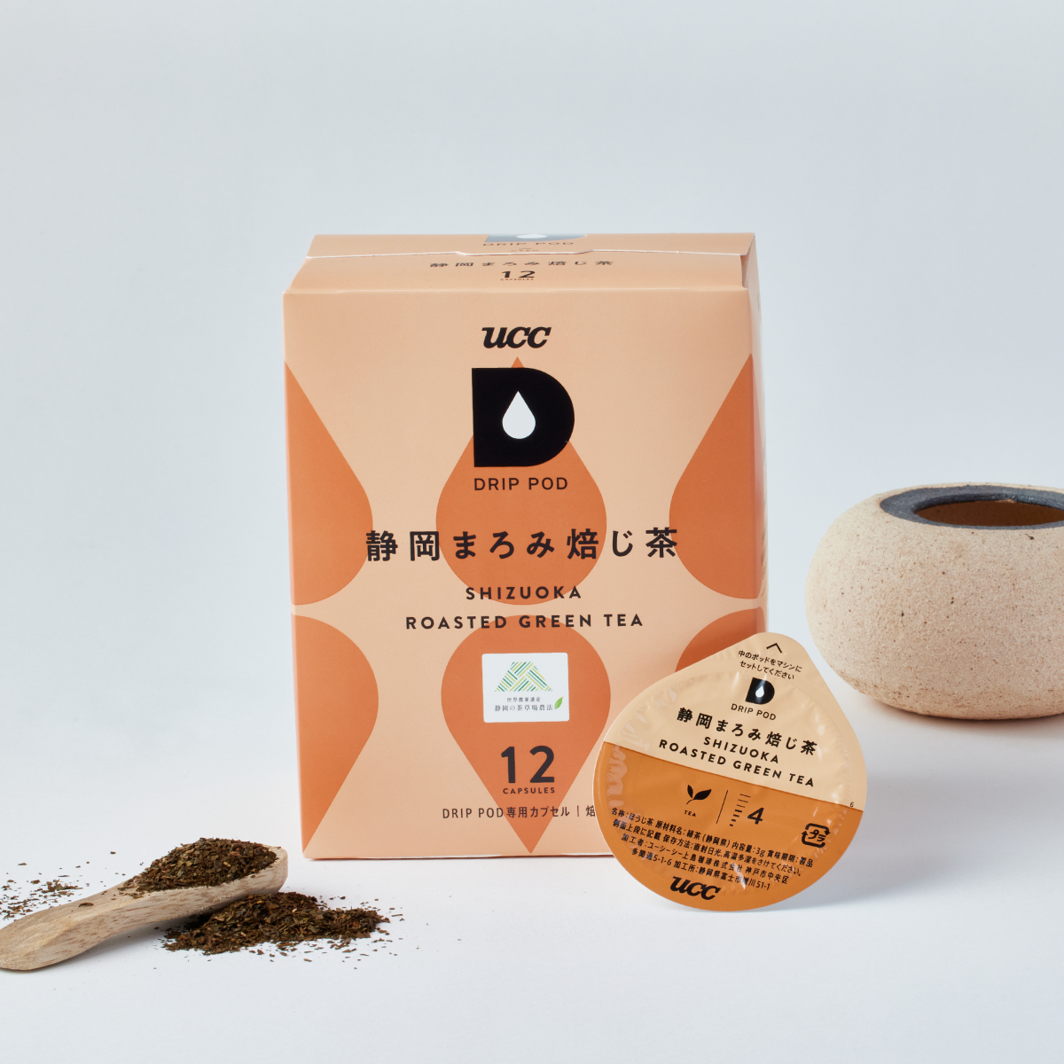 3907 UCC 静岡まろみ焙じ茶 DPRT002 12P×3セット [sf103-010]