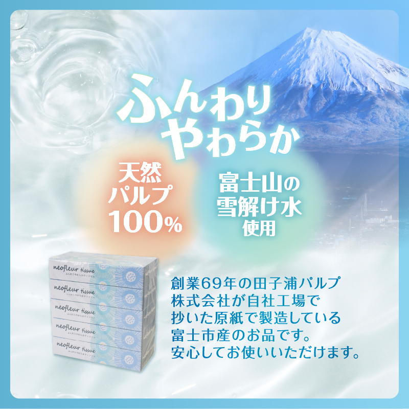 スリムボックスティッシュ 5箱 1パック 日用品 消耗品 備蓄 ティッシュペーパー [sf077-155]