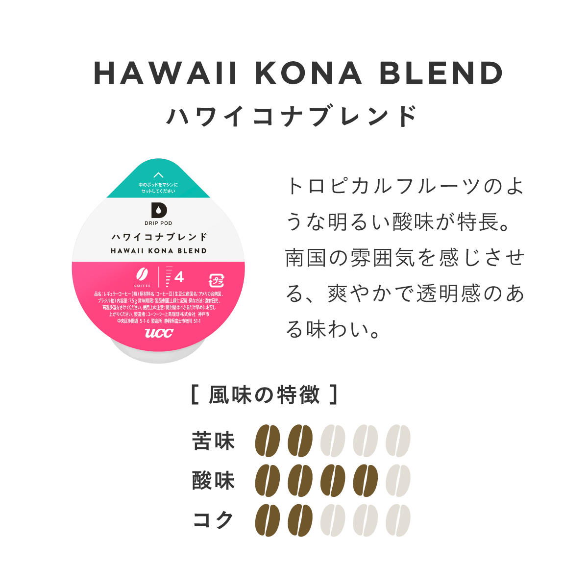 3906 UCC ハワイコナブレンド DPHK002 12P×3セット [sf103-009]