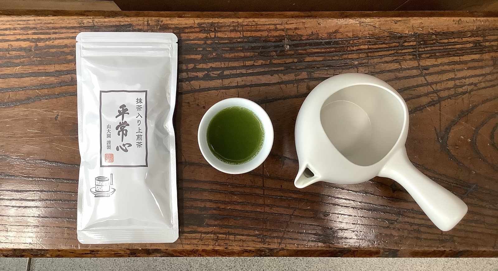 抹茶入り上煎茶平常心詰合せ　静岡茶(a1529)