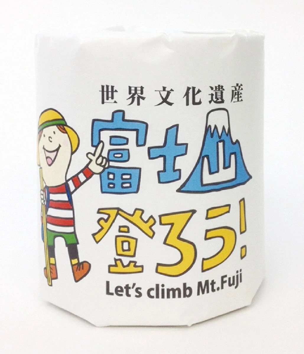 トイレットペーパー　富士山登ろう！　 1ロール×100個 (b1496)