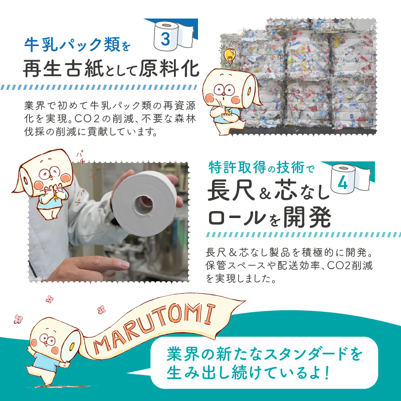 3817 定期便 【全3回】【毎月発送】 Hanatabaボタニカルシャワー ダブル12ロール1パック [sf002-432]