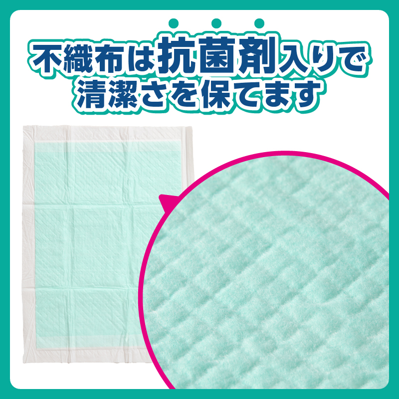 定期便 年3回 ペットシート こまめだワン ワイド ペットシーツ80枚×4パック（1703）