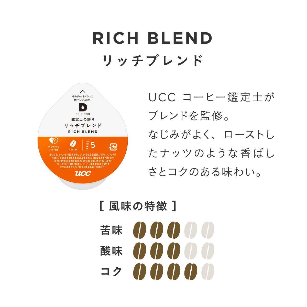 3913 UCC 鑑定士の誇り リッチブレンド DPRB002 12P×3セット [sf103-016]