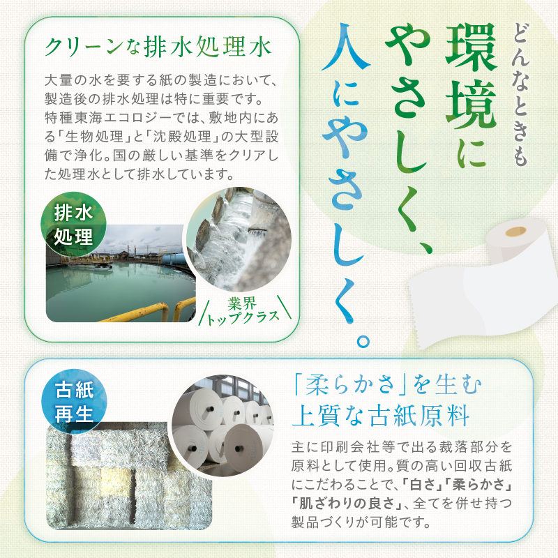 定期便【全3回毎月発送】エコロジープレミアム 12RW25.5トイレットペーパー2パック [sf002-493]