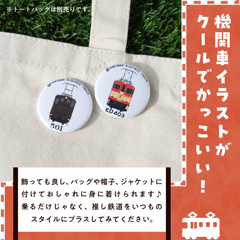 全駅から「富士山が望める」地方鉄道 ～岳南電車応援事業～D（岳南電車富士岡駅限定ガチャガチャ缶バッジ5種セット） [sf002-422]