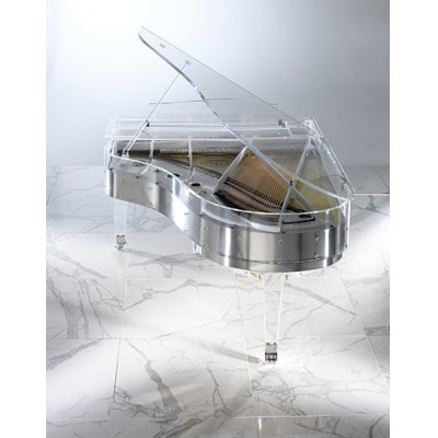 【ピアノ】カワイ KAWAI の新品透明クリスタルグランドピアノCR-45【配送不可地域：離島・沖縄県】【1698393】