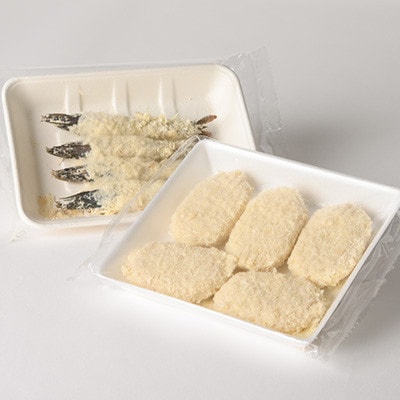 幸えびセット(エビフライとえびクリームコロッケ)　静岡県磐田市産【配送不可地域：離島】【1690280】