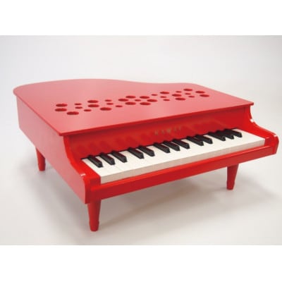 カワイのミニグランドピアノP-32(レッド)1163【1510006】