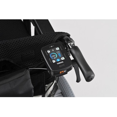 静岡県磐田市　電動車いす「遊歩ジョイ介助用操作部付」【1638818】