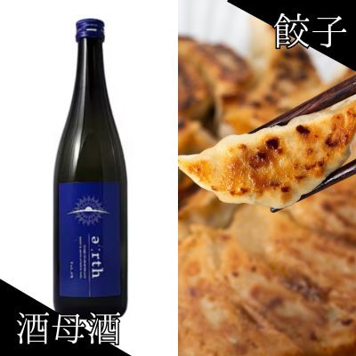酒母酒 earth × 秀餃子 贅沢晩酌セット【複数個口で配送】【配送不可地域：離島】【4014717】