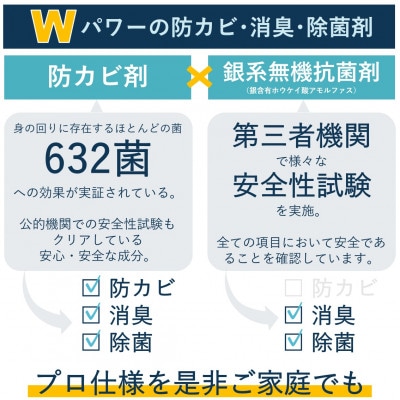 3off 防カビ 消臭 除菌 グレイン 20g 高濃度2,000ppm 無臭 無香料【1538757】