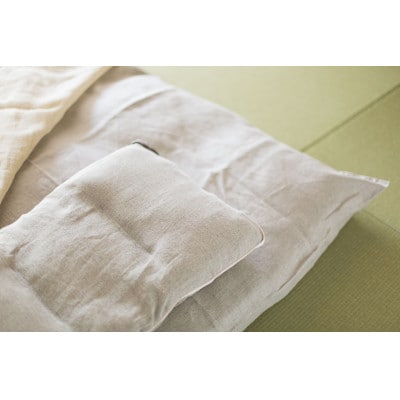 ヘンプねいるケアあんみん枕　専用カバー付　【1420231】