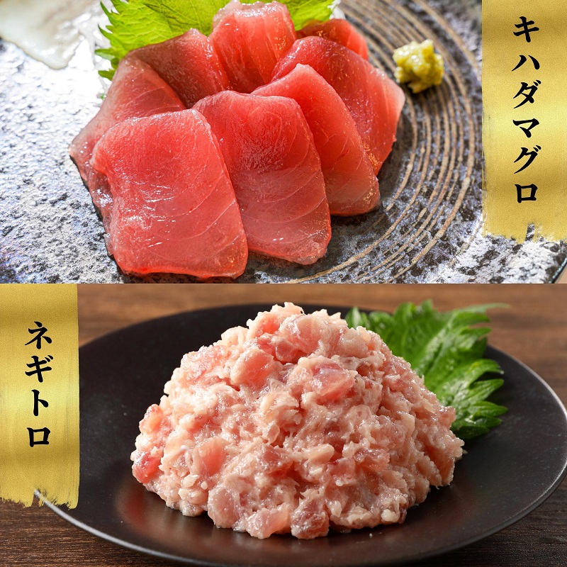 a10-923　天然鮪 焼津 キハダマグロ まぐろたたき 計1kg 小分け
