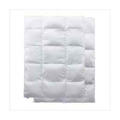 フランスベッド社 ポーランド産グースダウン95% 2枚掛け羽毛布団 ダブルサイズ「CS-04」【配送不可地域：離島・沖縄県】【1621146】