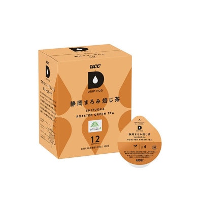 UCC「静岡まろみ焙じ茶」ドリップポッドカプセル 4箱(48杯分)【配送不可地域：離島・沖縄県】【1603572】