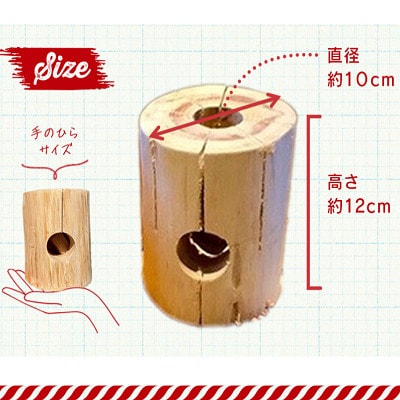 掛川市産ヒノキ間伐材 スウェーデントーチ ミニ 3個・掛川市産スギ材 利久箸 20膳【配送不可地域：離島・沖縄県】【1602863】