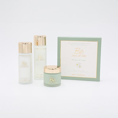 べべ　オールスターセット　(グリーンリッチクリーム・ローション・エマルジョン・マスク)【配送不可地域：離島・沖縄県】【1467160】