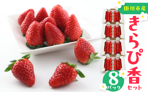 きらぴ香セット(8パック)【配送不可地域：離島・北海道・沖縄県・四国・九州】【1676948】