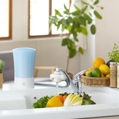 ゼンケン ビクラ浄水器2  ブルー/MFH-V92-B【配送不可地域：離島・沖縄県】【1600760】