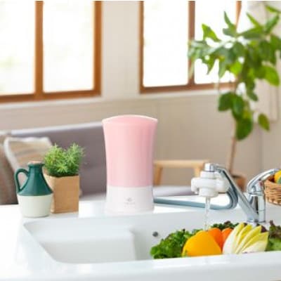 ゼンケン ビクラ浄水器2 ピンク/MFH-V92-P【配送不可地域：離島・沖縄県】【1600768】