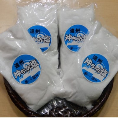 遠州沖ちゃんクラブ 掛川産・天日干しで作った塩 500g×4袋 計2kg 詰め合わせ【配送不可地域：離島・沖縄県】【1681787】