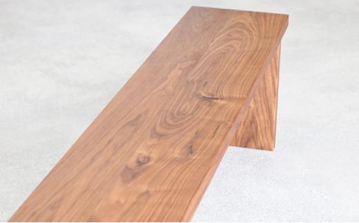 秋山木工 ベンチ W180×D30 ウォールナット 無垢 木材 チェア 椅子 家具 インテリア