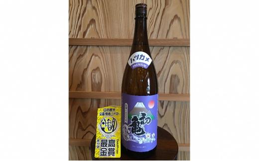 日本酒 飲み比べ セット 1800ml × 2本 一升 瓶 地酒 お酒 初亀 プレミアム 杉錦山廃本醸造 静岡県 宅飲み 家飲み おうち時間 飲み会 アルコー 飲料