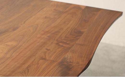 秋山木工 ダイニング テーブル W165xD90xH70cm ウォールナット ウォルナット 無垢 家具 木製 リビング シンプル おしゃれ 国産 ナチュラル