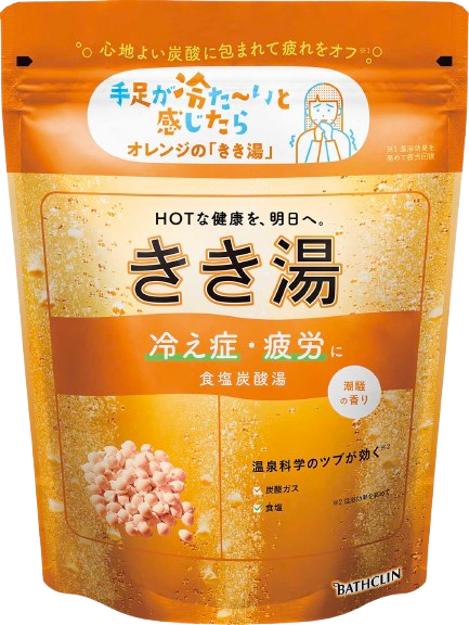 入浴剤 バスクリン きき湯 食塩 炭酸 湯 360g × 2個 潮騒の香り SDGs お風呂 日用品 バス用品 温活  改善 静岡県 藤枝市 