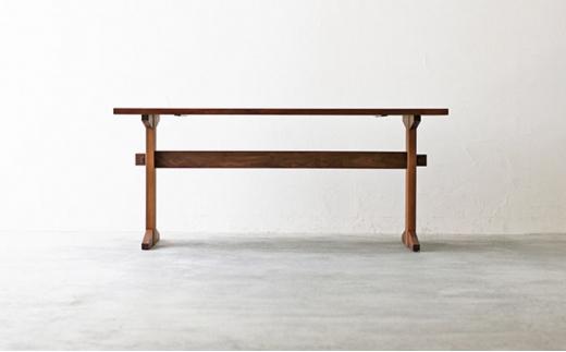 秋山木工 ダイニング テーブル W150xD90xH70cm ウォールナット ウォルナット 無垢 家具 木製 リビング シンプル おしゃれ 国産 ナチュラル