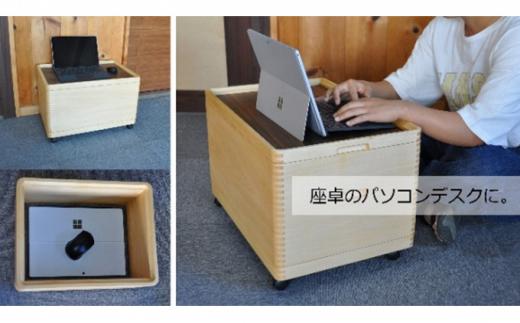 収納 ボックス おしゃれ ひのき 木製 道具箱 大人用 ヒノキ 木材 インテリア 家具 ケース ウッド ラック 市川木工 桧 大人の道具箱  Aセット