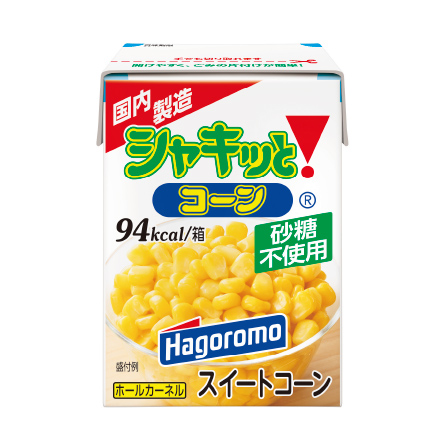 シャキッと コーン パパッと 紙パック 190g 24パック トウモロコシ サラダ ピラフ トースト スイートコーン ストック 簡単 料理 調理 はごろもフーズ 静岡 藤枝