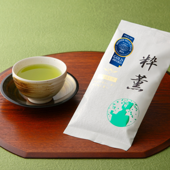 緑茶 香薫 80g × 4袋 粋薫 80g × 2袋 モンドセレクション金賞受賞 お茶 深蒸し茶 茎茶 粉茶 茶 茶葉 日本茶 飲料 静岡県 藤枝市