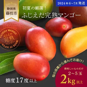 【先行予約 2024年6月〜7月発送】マンゴー 完熟 2kg 糖度 17 以上 (厳選 フルーツ 果物 国産マンゴー 静岡マンゴー 完熟マンゴー マンゴーフルーツ トロピカルフルーツ フルーツ 果物類 果物類 マンゴー果物類)
