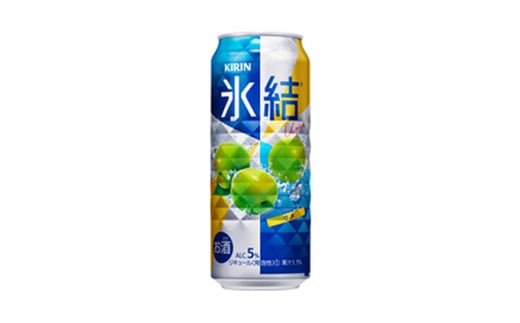 217.キリン氷結　ウメ　500ml　1ケース（24本）◇