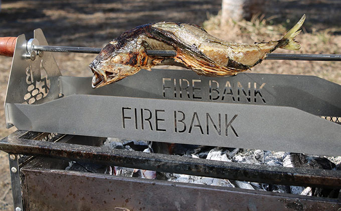 FIRE BANK 自動回転式肉焼き器『肉グル』RTM-1A