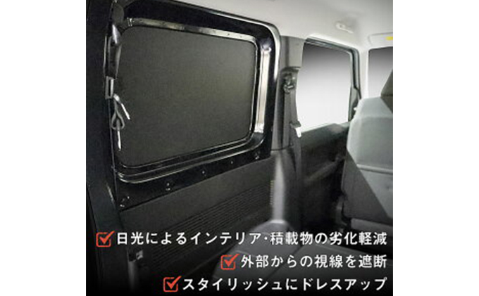 スズキ ジムニー シエラ（64系 74系）ウィンドウパネル3面セット 雑貨 日用品 