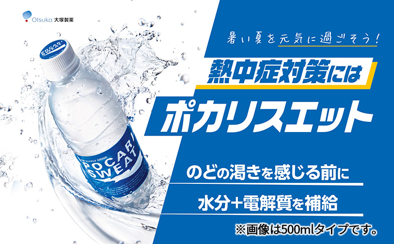 ポカリスエット 定期便 12ヶ月 500ml 24本 大塚製薬 ポカリ スポーツドリンク イオン飲料 スポーツ トレーニング アウトドア 熱中症対策 健康 12回