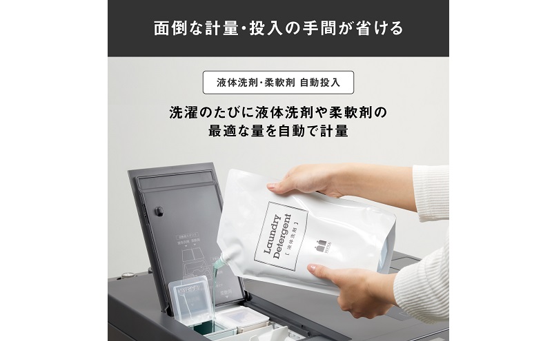 パナソニック 洗濯機 ななめドラム洗濯乾燥機 キューブル 洗濯/乾燥容量：10/5kg スモーキーブラック NA-VG2900L-K ドア左開き 日本製