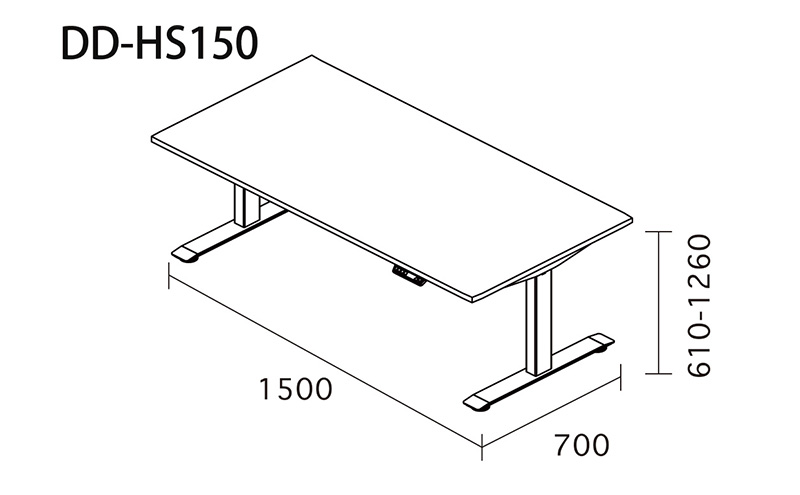 Holis 電動昇降デスク DD-HS150/NW バルバーニ リモートワーク 在宅 テレワーク パソコンデスク 電動 昇降 OKIN ワークデスク 収納 書斎 静岡 袋井市