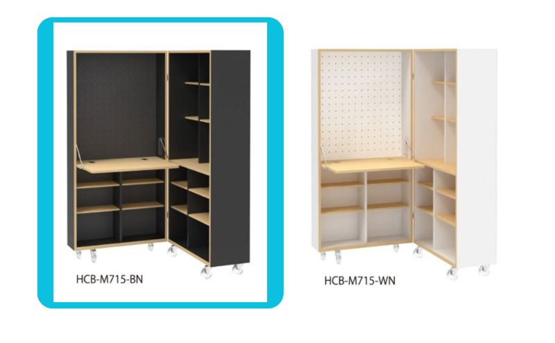 HOBBY CRAFT BASE MODELLO〔モデーロ〕HCB-M715/BN　バルバーニ 作業台 プラモデル モデラー リモートワーク 在宅 テレワーク パソコンデスク 趣味 コンパクト 静岡 袋井市