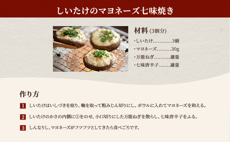 【遠州どまんなかしいたけ】 生しいたけ 約400g 椎茸 産地直送 国産 料理 素材 出汁 日本料理 就労支援 福祉 静岡 袋井