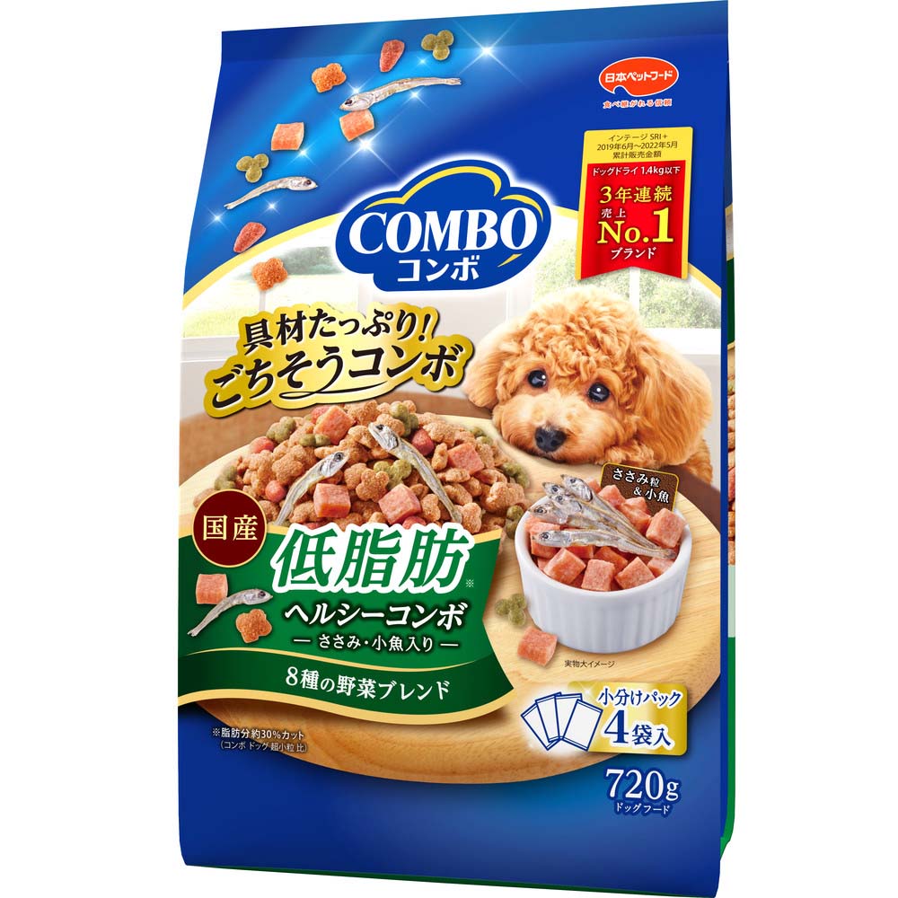 コンボ ドッグ 低脂肪 720g ｘ12(ケース単位) ドッグフード