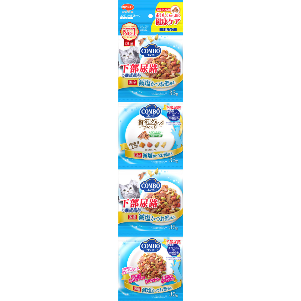 コンボ キャット 連パック 下部尿路の健康維持 140g ｘ30(ケース単位) キャットフード