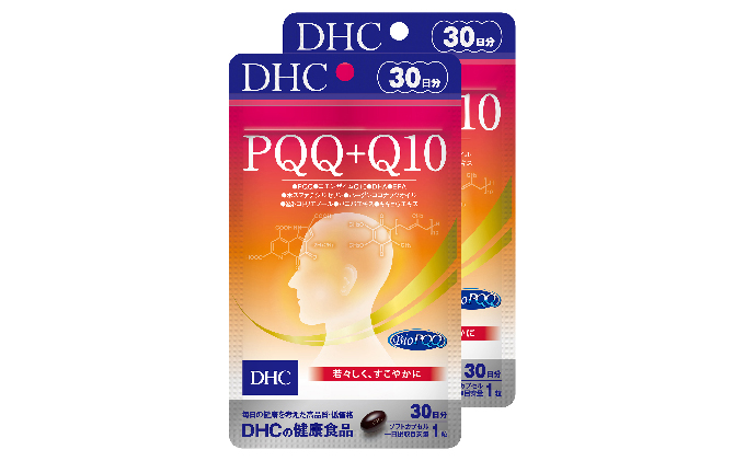 サプリ DHC PQQ＋Q10 30日分×2個 セット サプリメント ビタミン コエンザイムQ10 Q10 健康 美容 健康食品 加工食品 静岡 静岡県 袋井 袋井市