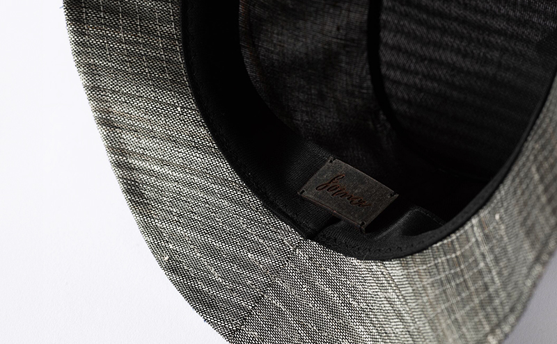 ハット 希少素材 アバカ織のアシンメトリーハット 帽子 ファッション アバカ 一点物 アシンメトリー 個性的 光沢 袋井市 静岡県