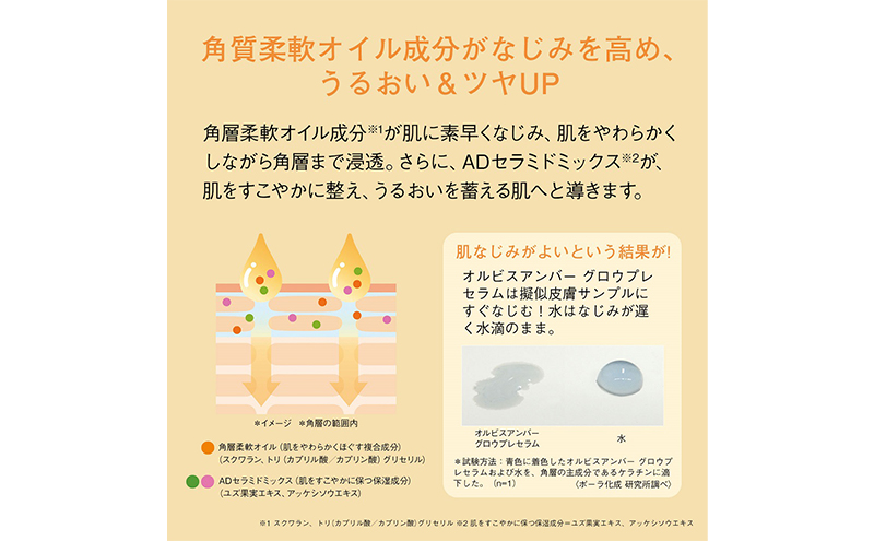 オルビスアンバー グロウプレセラム スキンケア 化粧品 コスメ 美容 美容液 静岡県 袋井市