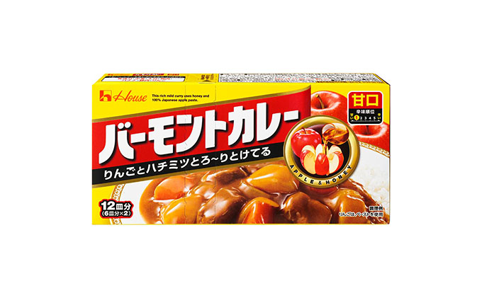 カレールー カレー 定番 バーモントカレー 甘口 230g× 10箱 ハウス食品 調味料 ルー ルウ バーモント 人気 子供 こども 子ども 加工食品 静岡 静岡県 袋井市